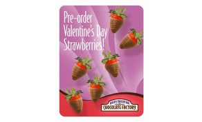 Heart-Shaped Box with 9-12 Chocolate Covered Strawberries ($24.99 Value)